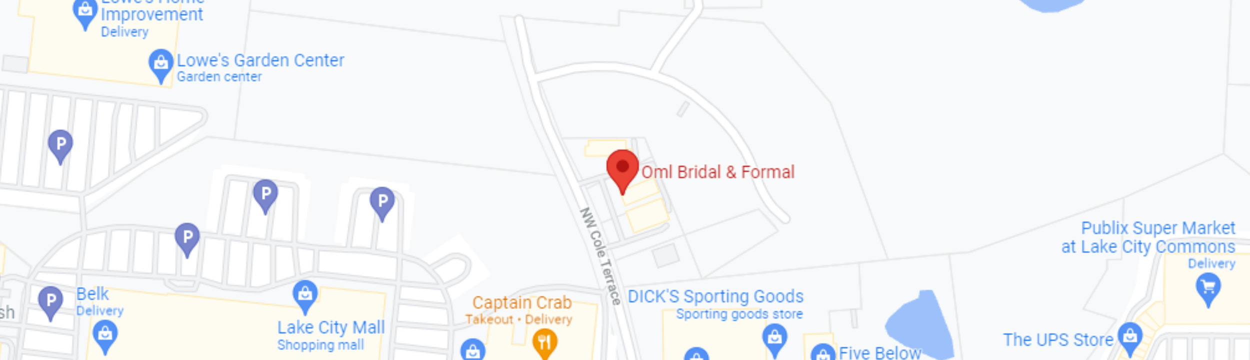 OML Bridal & Formal location